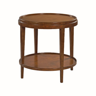 OLIVER HOME FURNISHINGS Liz Round Side Table - Small