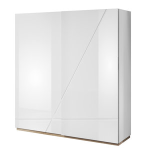 IVY BRONX Aghancrossy 2 Door Sliding Wardrobe