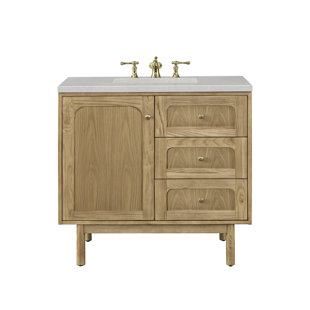 JAMES MARTIN VANITIES Laurent 36" Single Bathroom Vanity Set