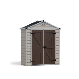 CANOPIA BY PALRAM 6 ft. W x 3 ft. D Plastic Garden Shed