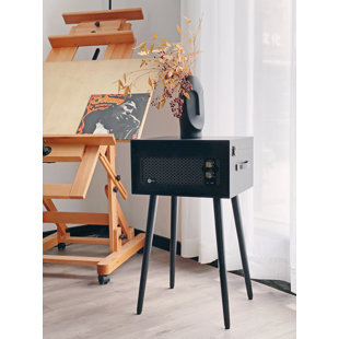 ARKROCKET AUDIO Arkrocket Discovery Bluetooth Record Player Stand with 3-Speed Turntable