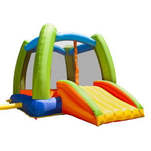 SPORTSPOWER My First Jump 'n Play 12 feet Inflatable Bounce House with Lifetime Warranty on Heavy Duty Blower