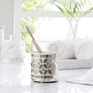 CROSCILL Seville Mosaic Glass Tumbler