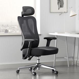 INBOX ZERO Iffany Hbada P3 Adjustable Ergonomic Chair with Lumbar Support, Executive Chair for Home and Office