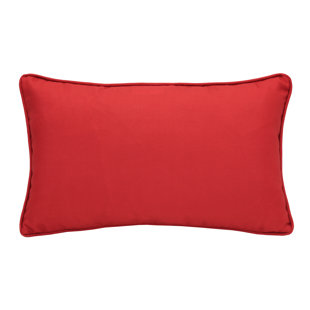 COMMONWEALTH HOME FASHIONS Indoor/Outdoor Reversible Throw Pillow