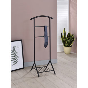 INROOM DESIGNS Metal Freestanding Valet Stand