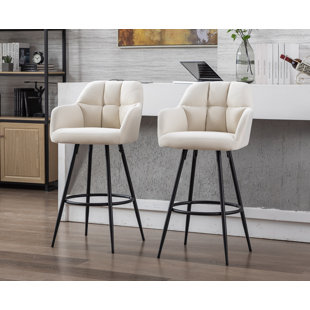GEORGE OLIVER Irelyn 30'' Stool (Set of 2)