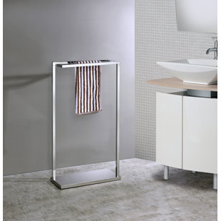 INROOM DESIGNS Freestanding Towel Rack Stand for Bathroom, Bedroom, Laundry Room