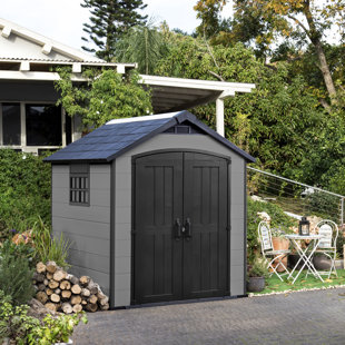 Keter Premier 7 ft. W x 7 ft. D Apex Outdoor Garden Shed