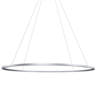 VONN LIGHTING Tania 100-277V ETL Certified Integrated LED Height Adjustable Ring Chandelier
