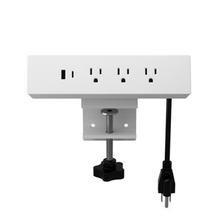 ALFA FURNISHING Standard Combination Outlet with USB Charging Power Station
