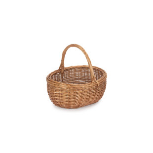 HIGHLAND DUNES Deluxe Willow Wicker Basket