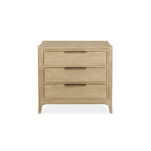 BROWNSTONE FURNITURE Messina 3 - Drawer Nightstand in Brown
