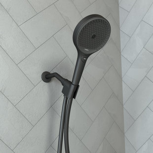 Hansgrohe Rainfinity 3-Jet Handheld Shower Head Set with Shower Hose and Showerarm Mount