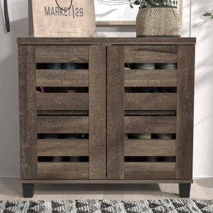 BLUE ELEPHANT Lismore 12 Pair Shoe Storage Cabinet