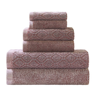 MISTANA™ Laney 6 Piece 100% Cotton Towel Set