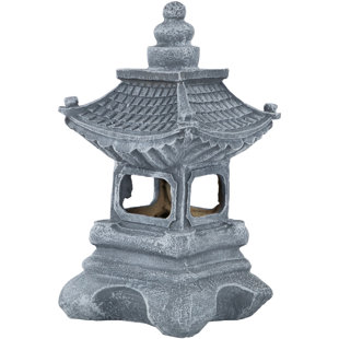 NORTHLIGHT SEASONAL LED Lighted Outdoor Pagoda Garden Statue