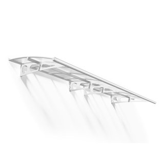 CANOPIA BY PALRAM 130 cm B x 440 cm T Vordach Bordeaux