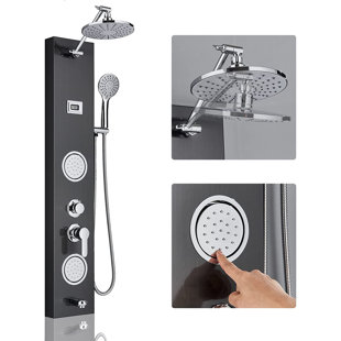 ALENARTWATER 45'' Shower Panel with Adjustable Shower Head
