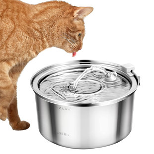 GRAND SERVICO Stainless Steel Automatic Water Dish