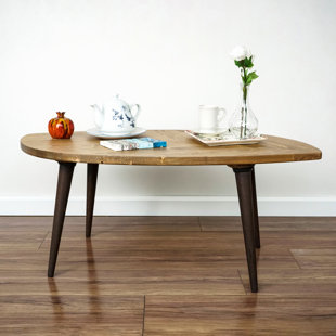 UPP ULTIMATE PREMIUM PRODUCTS Leaf Shaped 4 Legs Coffee Table