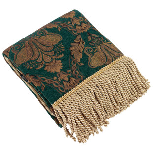 PAOLETTI Shiraz Floral Damask Throw