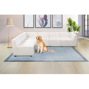 AINE HOME 6 - Piece Upholstered Sectional