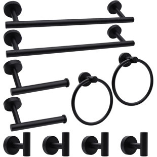 AURSK 10 - Piece Bathroom Hardware Set