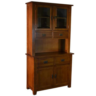 CRAFTERS AND WEAVERS Sideboard with Bar Hutch