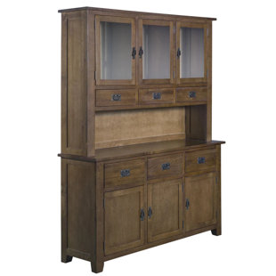 CRAFTERS AND WEAVERS Sideboard with Bar Hutch