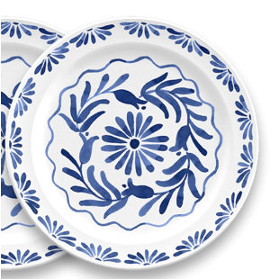 TAR HONG Azul Salad Plate, 8.5" - Melamine