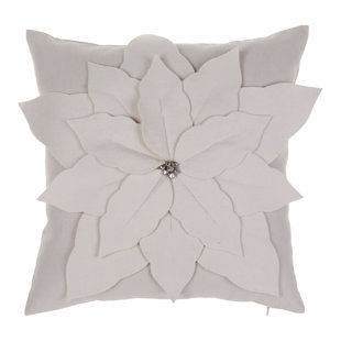 14 KARAT HOME INC. Floral Throw Pillow