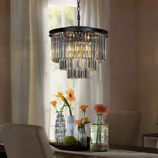 CANORA GREY Allys 6-Light Crystal Chandelier
