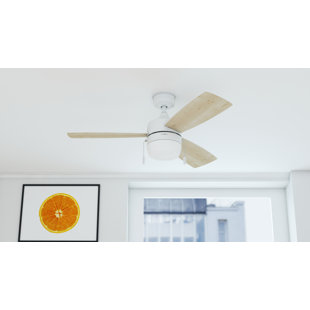 HONEYWELL 44" Barcadero 3 - Blade LED Propeller Ceiling Fan with Pull Chain and Light Kit Included