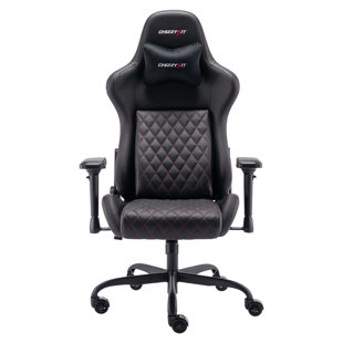 YC CREATIONS Adjustable Height & Reclining High Back Gaming Chairs for Adults