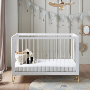 BABYMORE Kimi Acrylic Cot Bed