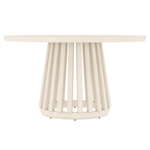 BASSETT MIRROR 54" Pedestal Dining Table