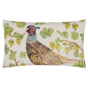 EVANS LICHFIELD Grove Pheasant Indoor / Outdoor Rectangular Lendenkissen mit Füllung