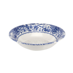 BLUE ITALIAN Spode Brocato Cereal Bowls (Set of 4)