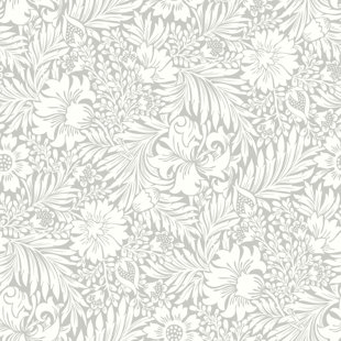 ERIN & BEN CO. Modern Acanthus Peel & Stick Wallpaper