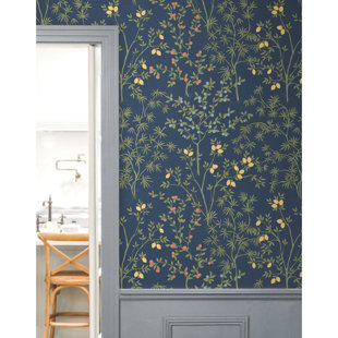 ERIN & BEN CO. Lemon Grove Peel & Stick Wallpaper