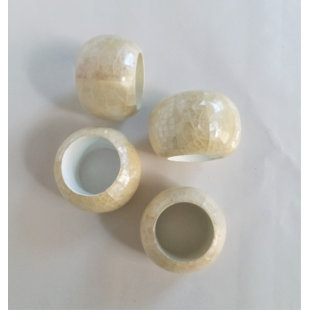 DESTI DESIGN River Shell Napkin Ring (Set of 4)