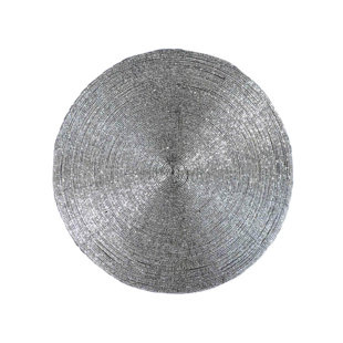 TRUNKIN' Glass Beads Round Placemat (Set of 4)