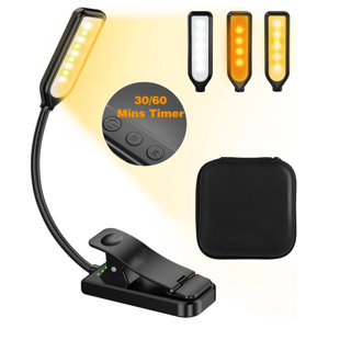 OAK DECOR BLAZE Clip On Reading Night Light