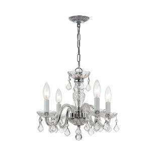 ROSDORF PARK Eivind 4 - Light Dimmable Classic / Traditional Chandelier