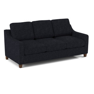 EDGECOMBE FURNITURE Clark 82" Square Arm Sofa with Reversible Cushions