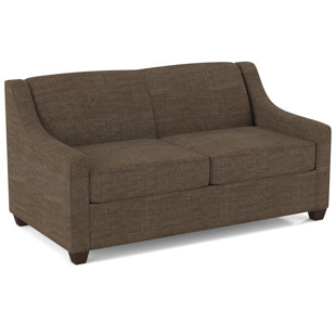 EDGECOMBE FURNITURE Phillips 68" Recessed Arm Sofa Bed with Reversible Cushions