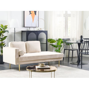 ETTA AVENUE Dan Velvet Chaise Lounge