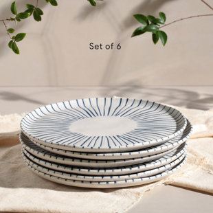 PORTO BRASIL 10.82'' Stoneware Dinner Plate
