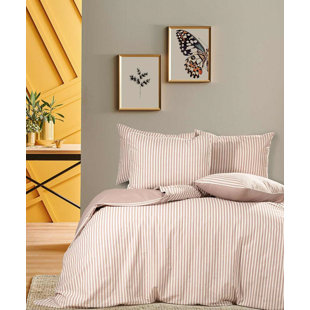 ADAMIMPEX Standard Cotton 5 Pieces Double Face Duvet Cover Set (Set of 5)